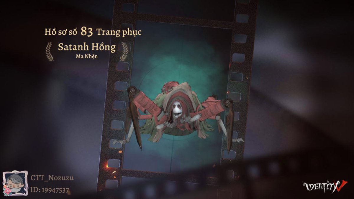Nozuzu2's tweet photo. Tôi đang chơi Identity V. Bạn nghĩ đó là game ư? https://t.co/a4CJmIp29t