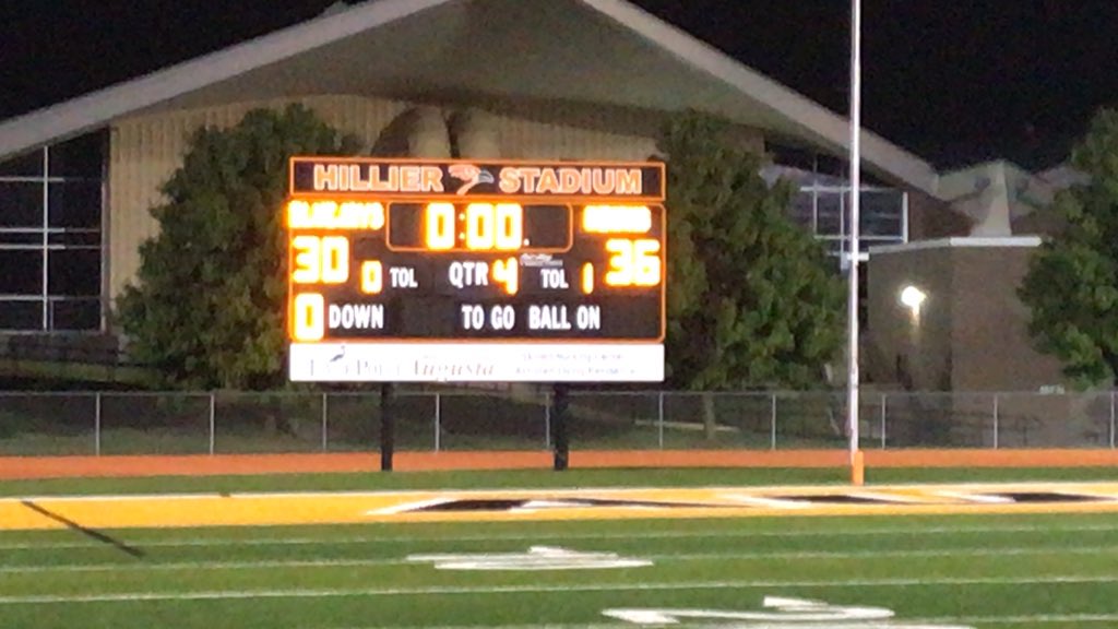AugustaBluejays's tweet photo. Final score- Clearwater:36, Bluejays: 30. Hard fought game coming down to the final second and play.
#bluejaysfootball #bluejayfootball #bluejayfb #gameday #footballseason #getbettereveryday @AMSBluejays1 https://t.co/iKQyIapPUy