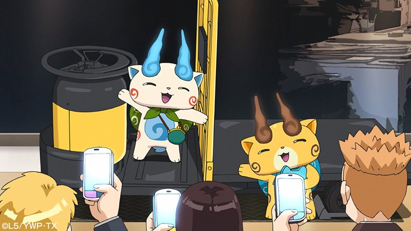 ヨロズマート 公式 宣伝 本日18 25から放送のアニメ 妖怪ウォッチ 第24話 High 妖 Episode2 甘いもん連合会 またしても危険極まりないsakura地区に ウィスパーが足を踏み入れ T Co Eukpke1zve 他 妖怪ブルジョワｇ 4コマさん