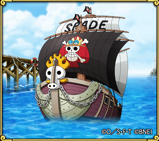 One Piece トレジャークルーズ 新たな船情報 さらに 決戦 エース のアルティメイト難易度をクリアすると スペード海賊団のエースが乗る海賊船 ピースオブスパディル号 が手に入る 是非クリアして手に入れよう トレクル