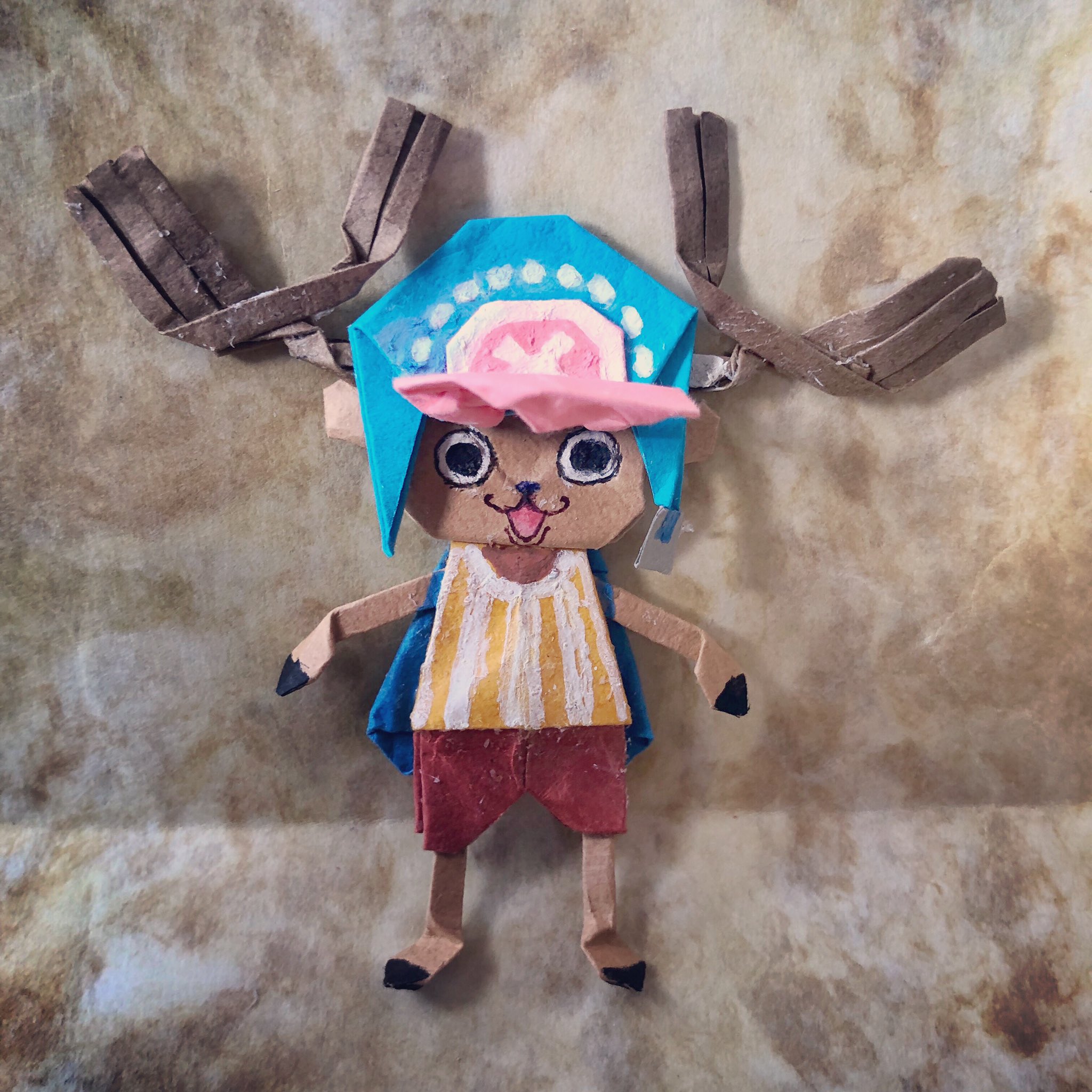 ゆうちゃん Eiichiro Staff 伊藤ユースケ オリジナル 折り紙チョッパーです 気に入って頂けましたら幸いです ワンピース ハンドメイド アニメ キャラクター 折り紙 チョッパー 折り紙作品 尾田栄一郎 集英社 Bandai 漫画好きな人と繋がり