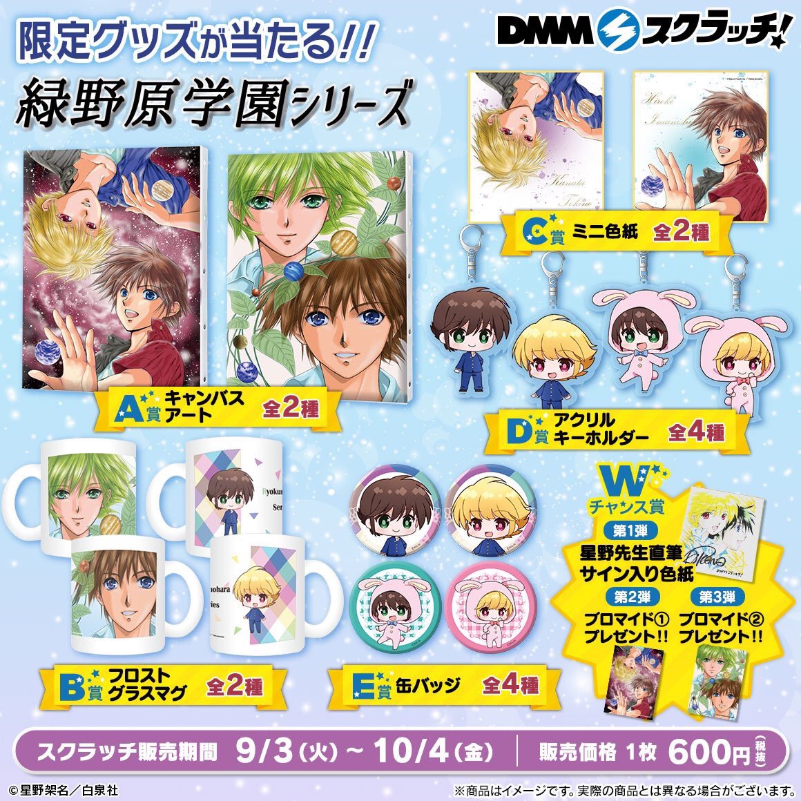 DMMスクラッチ⭐星野架名♥️キャンバスアート(1)