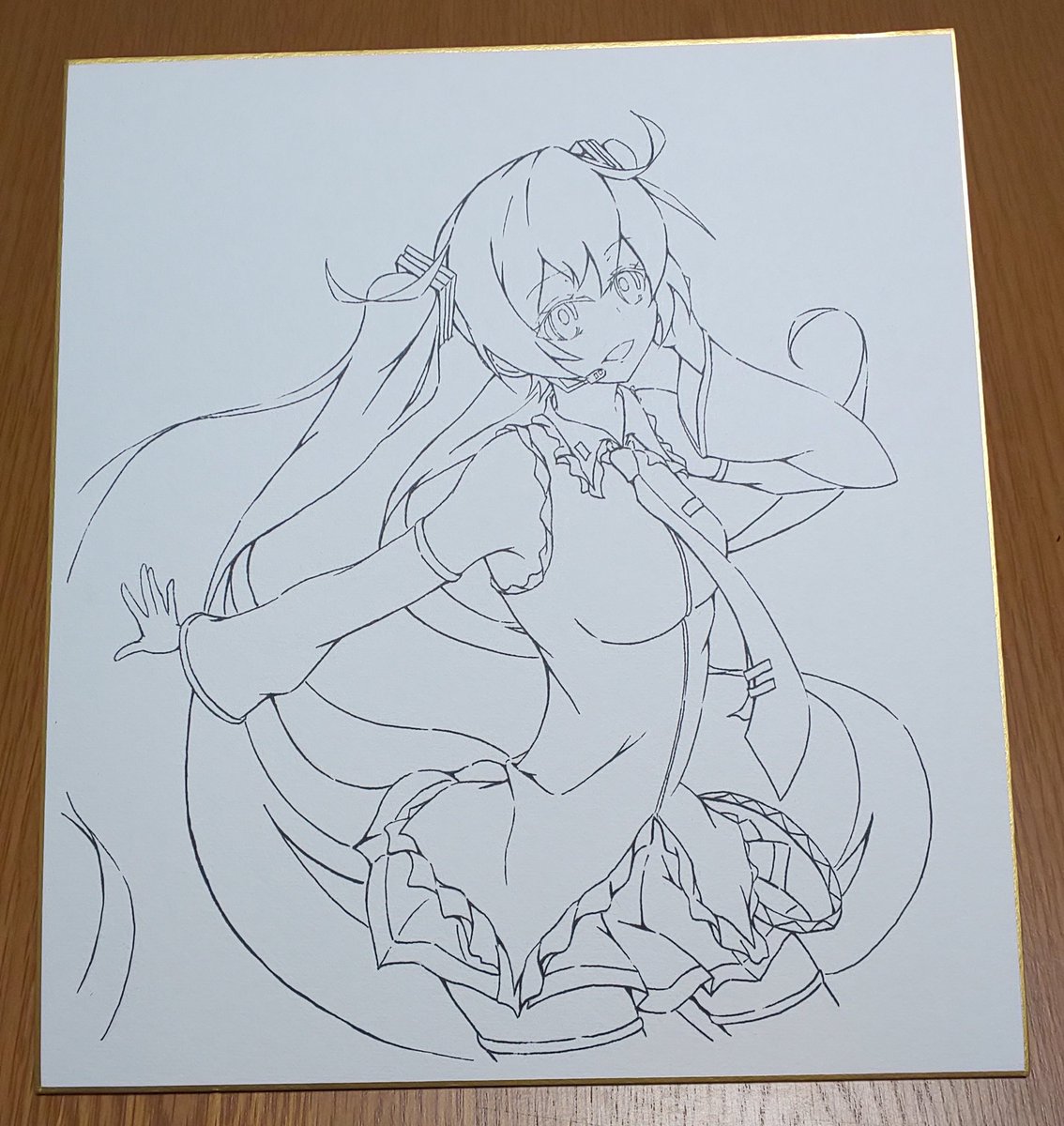 Twitter 上的 おやつ税込315円 C101 金 西地区ね36a お絵描き投稿 下書き ミクって言ったら こういう感じのポーズイメージしちゃいます 絵描きさんと繋がりたい アナログ絵 手描き イラスト色紙 初音ミク T Co Axc7suzx4f Twitter Twitter 上的 おやつ税込315円 C101 金 西地区ね36a お絵描き投稿 下書き ミクって言ったら こういう感じのポーズイメージしちゃいます 絵描きさんと繋がりたい アナログ絵 手描き イラスト色紙 初音ミク T Co Axc7suzx4f Twitter