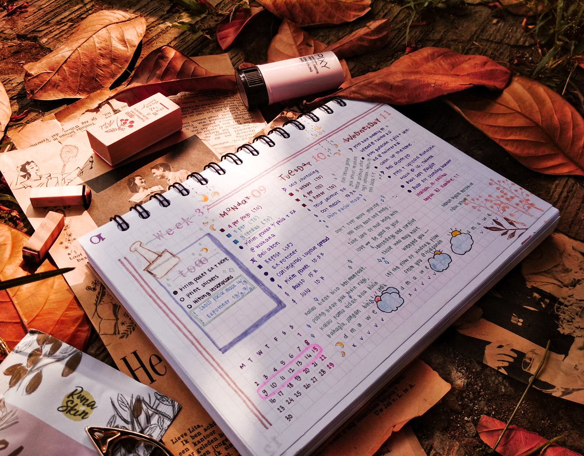 Ripalojinavi's tweet photo. A half of my art b uj o
w e e k
37
#bulletjournal #artjournal #journaling #planner #planneraddicted #creative #plannerwithme #plannerandjournal #studyblr #indonesianplanneraddicted https://t.co/jix38lhwDn