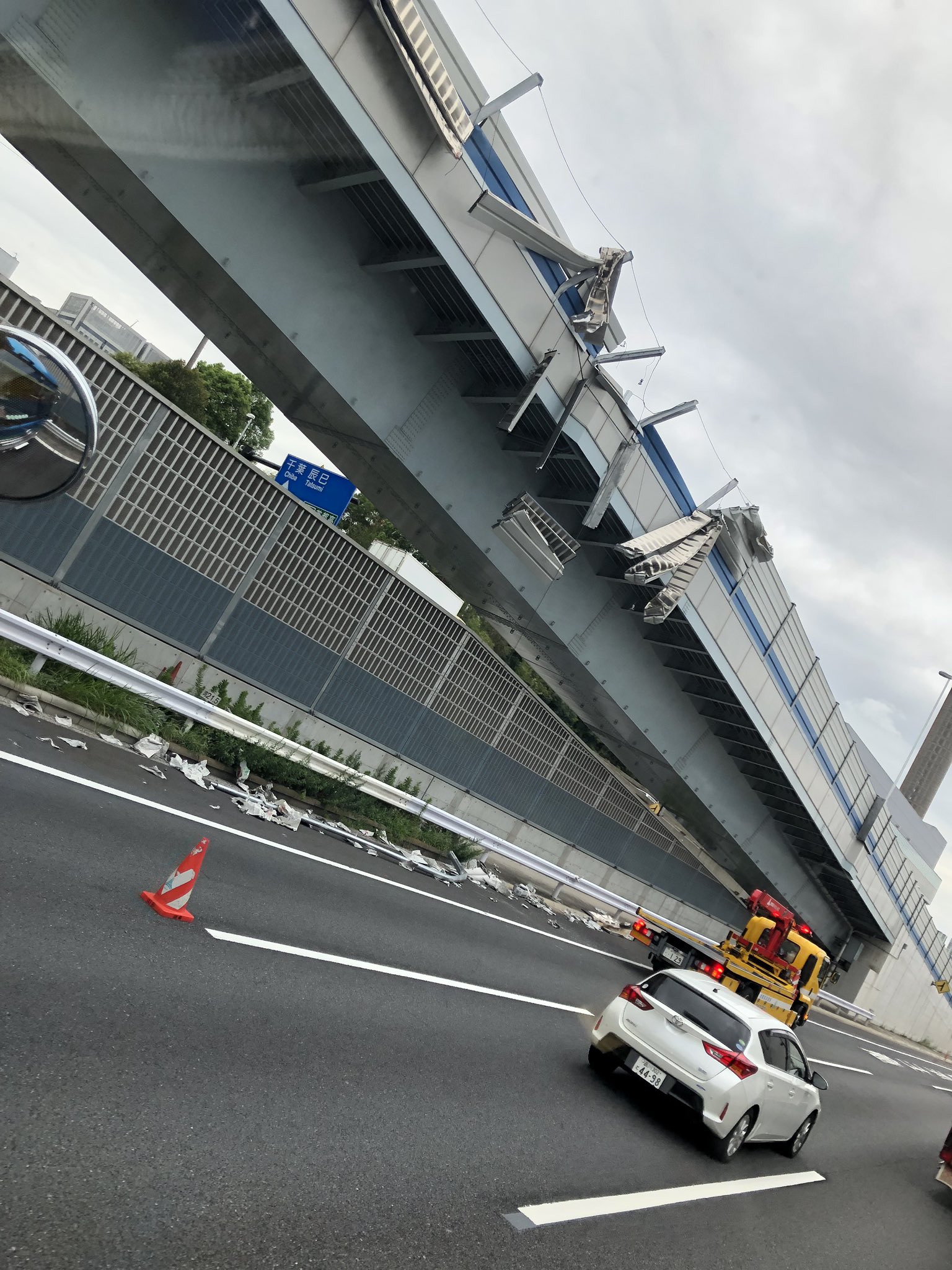 画像 え やば湾岸線東行き大井jct T Co Cshtsjptnu まとめダネ