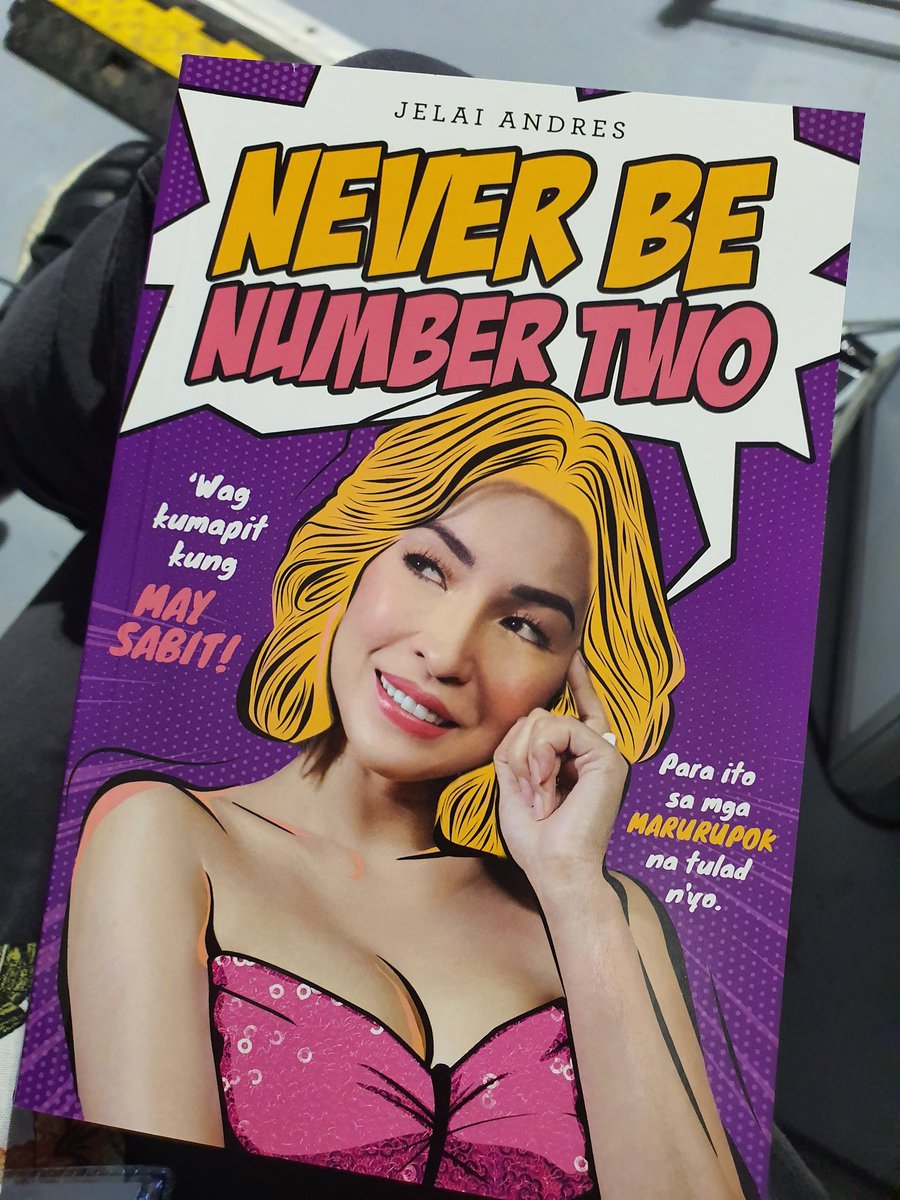 vincebersola's tweet photo. Sharing with you my 3rd published work from @abscbnbooks as co-writer of @jelaiandresofficial, Never Be Number Two! Available soon on National Bookstore, Lazada, etc.! Congrats to us, Jelai! #NeverBeNumberTwo ๐๐๐ https://t.co/cz8jXZRUWG