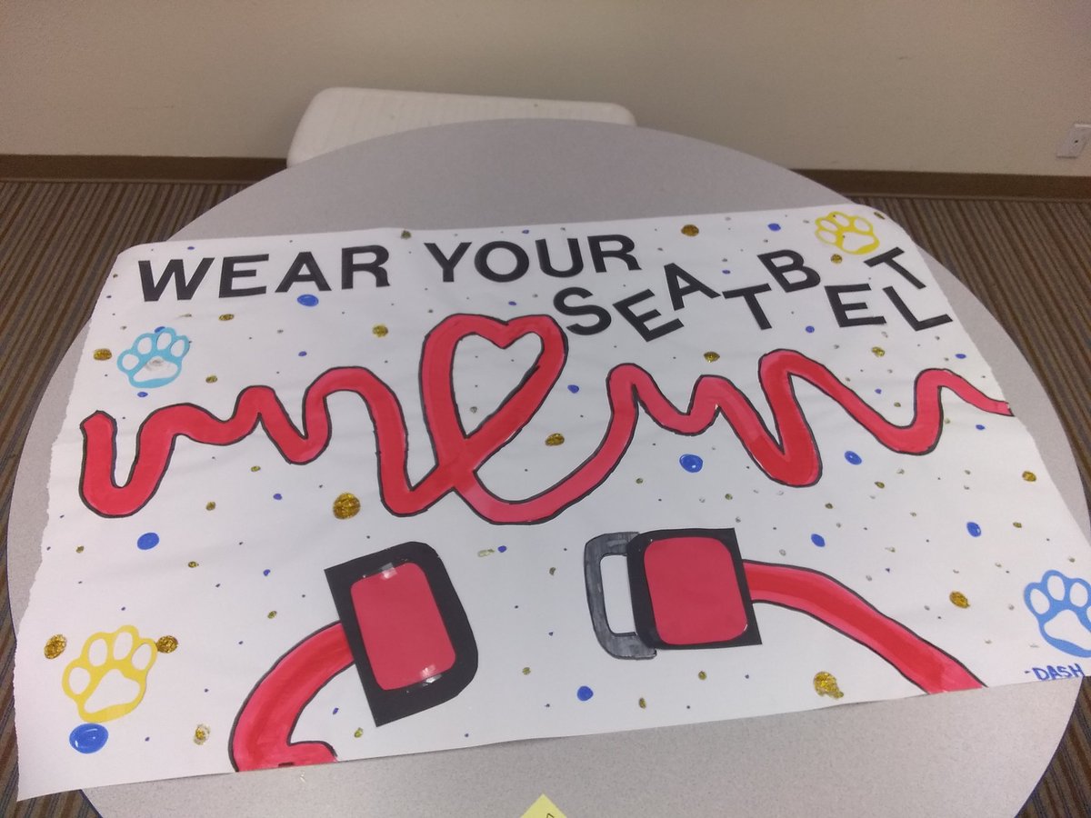 fabens's tweet photo. Please wear your seatbelt at all times and think safety #clickit #seatbelt #fhs https://t.co/2eebeLgDTb