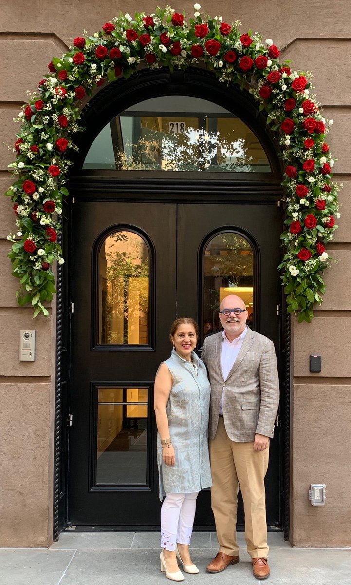 CFOO Sisi Kamal&amp; I have spent the last six yrs working to convert 3 townhouses into 1 cohesive school building, which opened on Monday!
This is my final Tweet. I will be joining Friends Seminary on Instagram. Look for “Bo’s Eye” in that feed.