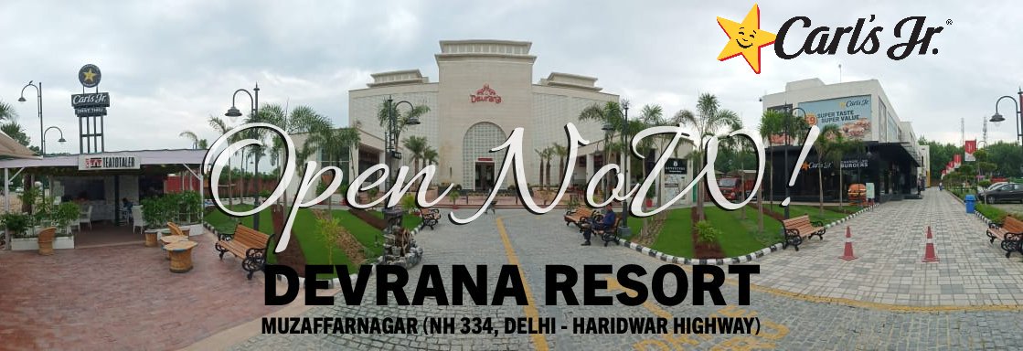 carlsjrindia's tweet photo. Carl's Jr.  India proudly announcing first ever Drive Thru Restaurant at Devrana- A Village Themed Resort, Delhi-Haridwar Highway (NH 334). Happy Dining!

#Carlsjrindia #drivethru #Devrana https://t.co/ZGHKXV1LSU