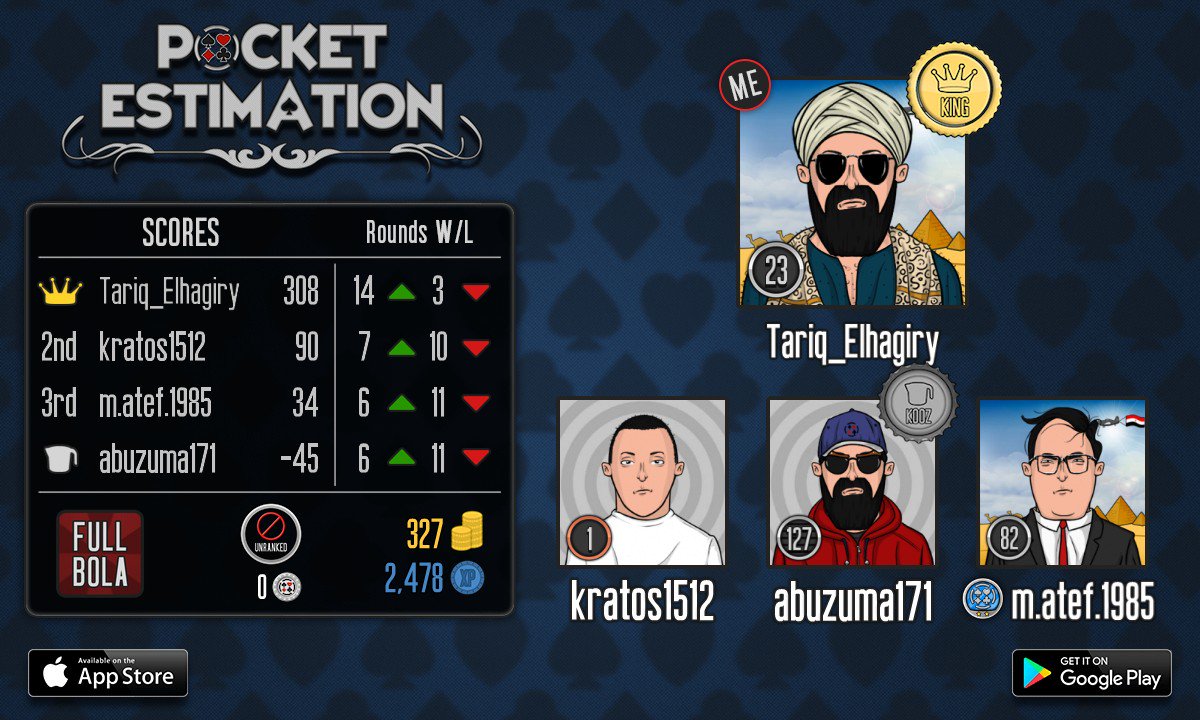 Tariq_Elhagiry's tweet photo. winner winner chicken dinner
#PocketEstimation https://t.co/2OjBavwGlq