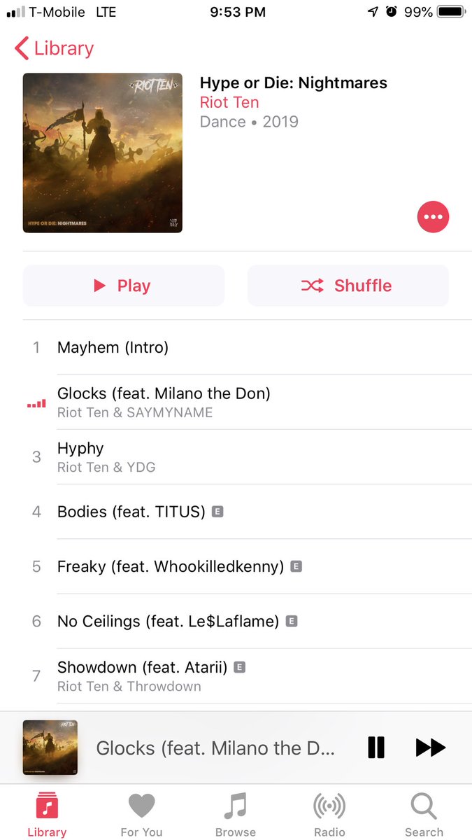 LeonLessly's tweet image. @RiotTenMusic STRAIGHT 🔥🔥🔥
BEST PURCHASE OF THE YEAR!!!! #RiotTen #HypeorDieNightmares!!!!!