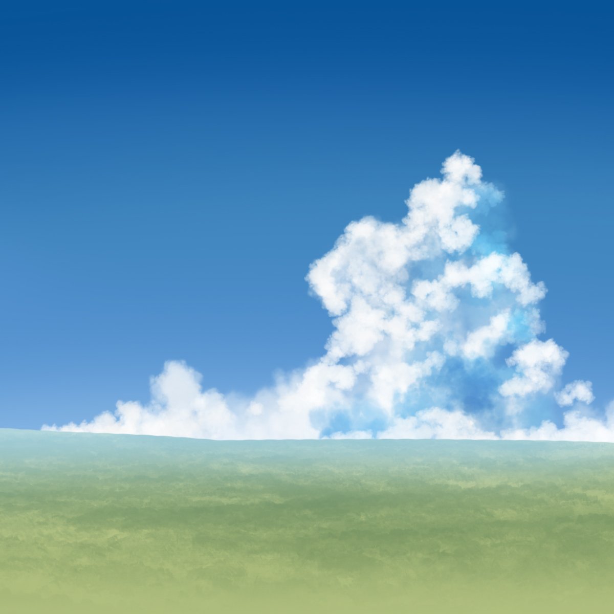 わいっしゅ בטוויטר 作品をアニメゲーム寄りにするか実写寄りにするかは彩度 特に空 の選び方が大きな要素だと思っていて 同じレイアウトでも空の彩度を変えるだけで印象がかなり違う このあたり繊細なので 空の色にはいつも気を遣っている