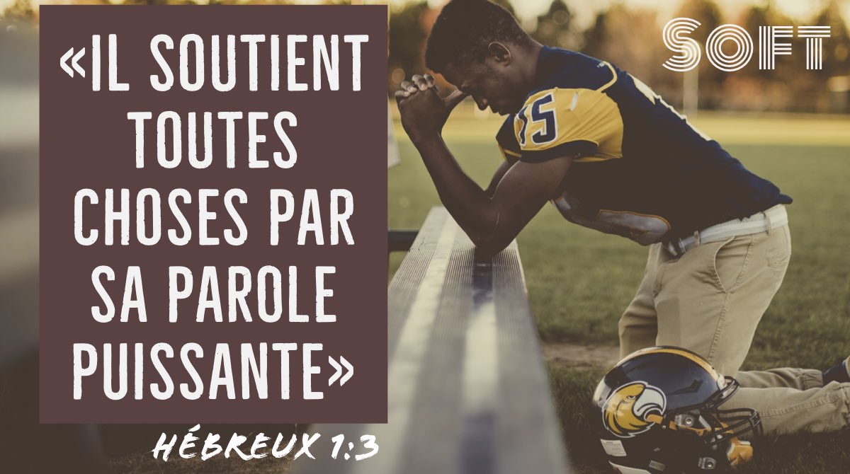 soft_tv's tweet photo. Nos vies sont soutenues par la Parole de Dieu. Ne négligeons pas sa méditation car d’elle dépend l’équilibre de nos vies. 
Be blessed 😉💪🏽
#jAimeTaParole https://t.co/UKIwdNXnOv
