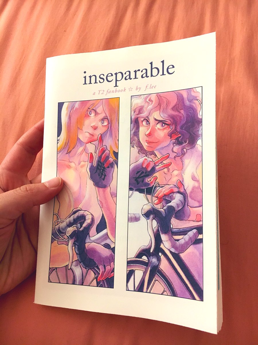 dag, @rainysofte has been doing layouts/printing/assembling new zines like a mad thing for SPX, including... ::gasp:: a T2 book!!
if you'll be at SPX this week-end, come grab one! :3
⭐️? ❤️