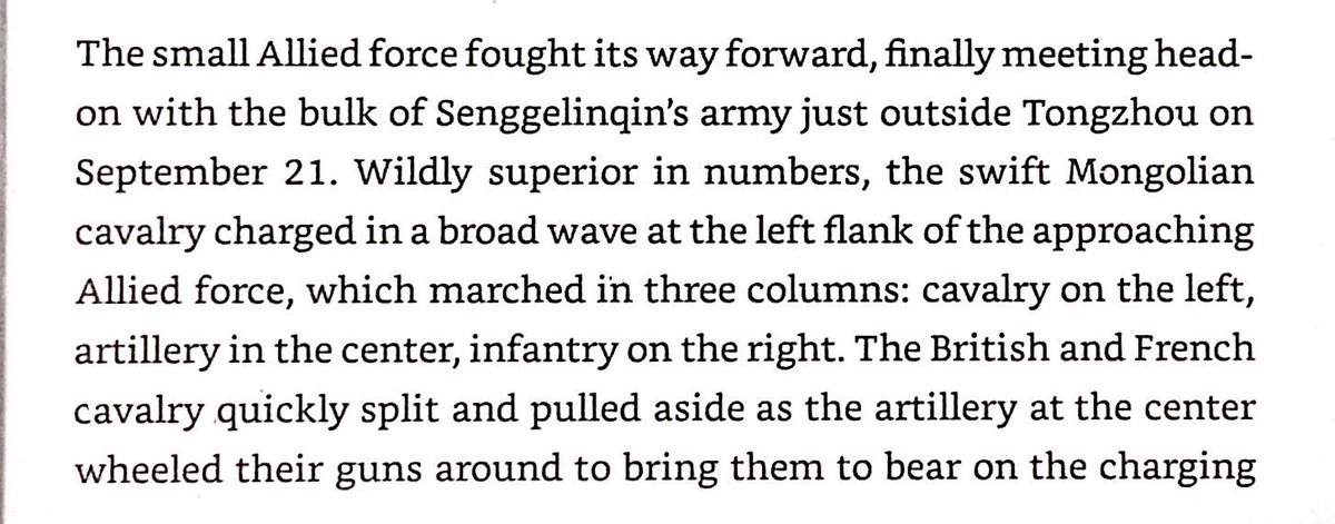 Superior artillery gave the Europeans a decisive advantage. Even the famous Mongol horsemen could not overcome it.