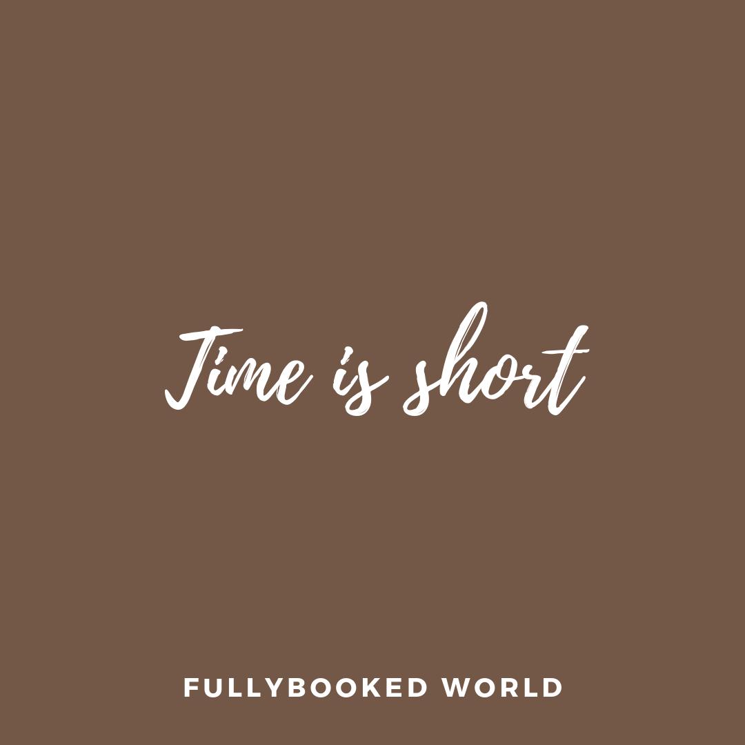 FullybookedW's tweet photo. Time is gold ⏳

Want to collaborate?
Send us an email! 📧
💻Email: fullybooked.asia@gmail.com https://t.co/dbXQP6awUk