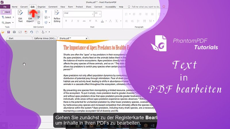 #TippsamFreitag: Häufig muss man in Dokumenten noch kleinere Änderungen durchführen. In diesem Tutorial erfahren Sie, wie Sie diese Bearbeitungen direkt in Ihren PDFs durchführen können. bit.ly/2ZXLrEX