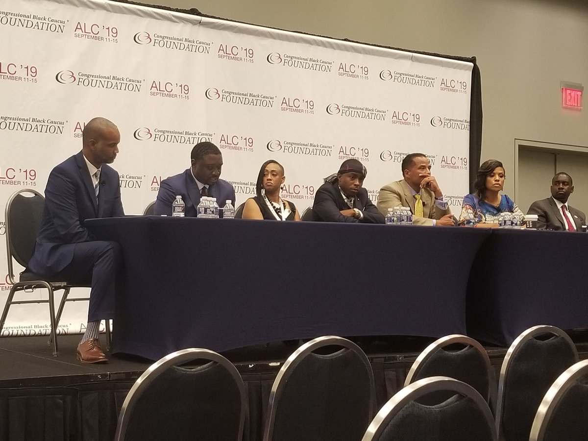 Great panel today at #CBCFALC19  on all facets of building sustainable communities Thanks to <a href="/SacBlackChamber/">Sac Black Chamber</a> and power pack panel. <a href="/Chief_Hahn/">Daniel Hahn</a>, <a href="/MayorSRB/">Stephanie (SRB)</a> <a href="/TheEbonyGenius/">Wm. Jahmal Miller, MHA</a> <a href="/SacObserver/">Sacramento OBSERVER</a> <a href="/jamilialand/">JAMILIA LAND</a> <a href="/Stevante_clark/">Mr.Clark</a>