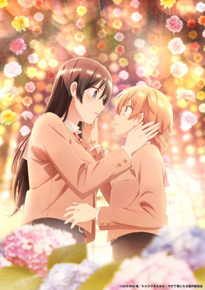 Going a bit off track but I've been asked, so, if you want good a BL or GL anime I would recommend Yagate Kimi ni Naru for GL and Given for BL (both are also manga) .Kimi ni Naru is very sweet and Given is very emotional.