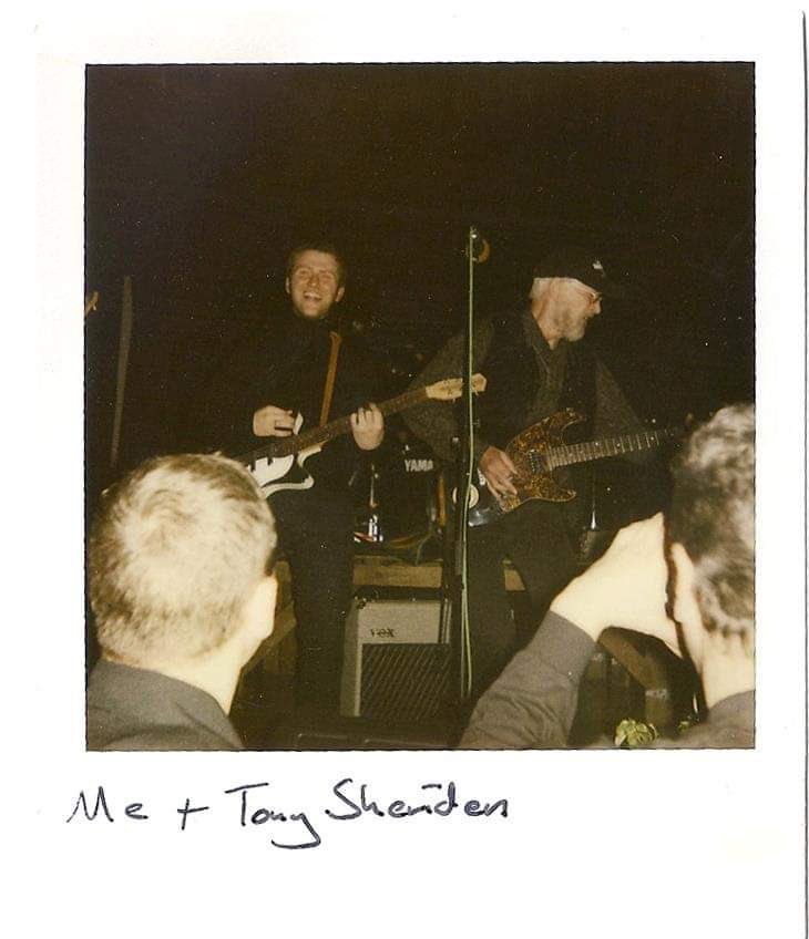 thePrellies's tweet photo. Back at the very start of our Prellies journey, we were lucky to be Tony Sheridan’s backing band for a show in Mons,Belgium #2003 #Beatles #TheBeatles #TonySheridan @mikolato @DanelectroUSA #rocknroll https://t.co/y5QU5JEAOa