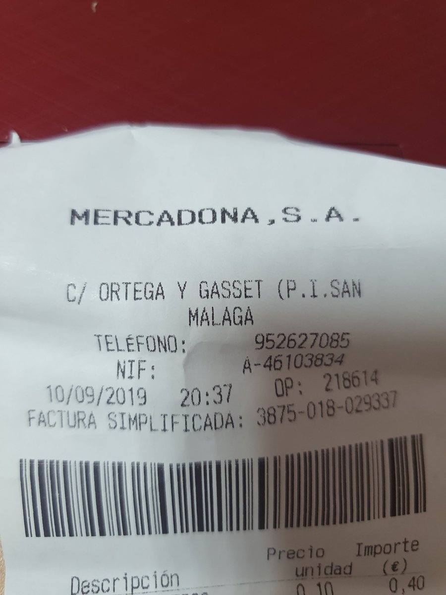 GemaR1910's tweet photo. @Mercadona https://t.co/9DI05LZqDQ