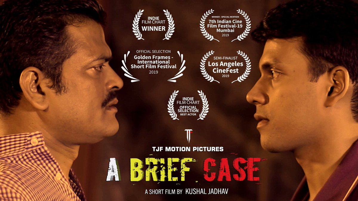 TJFMotionPic's tweet photo. LOS ANGELES CINEFEST 2019 -
Semi-Finalistโจ
GOLDEN FRAMES 2019 INTERNATIONAL SHORT FILM FESTIVAL MUMBAI -
Official Selection๐
#abriefcase #losangelescinefest #lacinefest #goldenframesinternationalshortfilmfestival #GFISFF #icff #winner #festival #indiefilm #shortfilm https://t.co/6wyuneXmfc