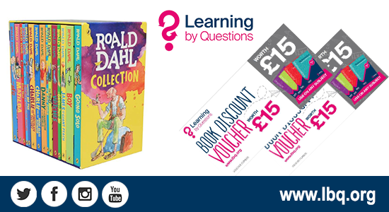 Happy #RoaldDahlDay 📚

For a chance to #win a collection of 15 Roald Dahl books, £30 of LbQ book vouchers and some other goodies, simply:

🎈 Follow <a href="/LbQorg/">Learning by Questions</a> 
🎈 Retweet
🎈 Tag someone you know who should be using LbQ

🌟 Winner announced on Monday 16th September. 

Good luck!