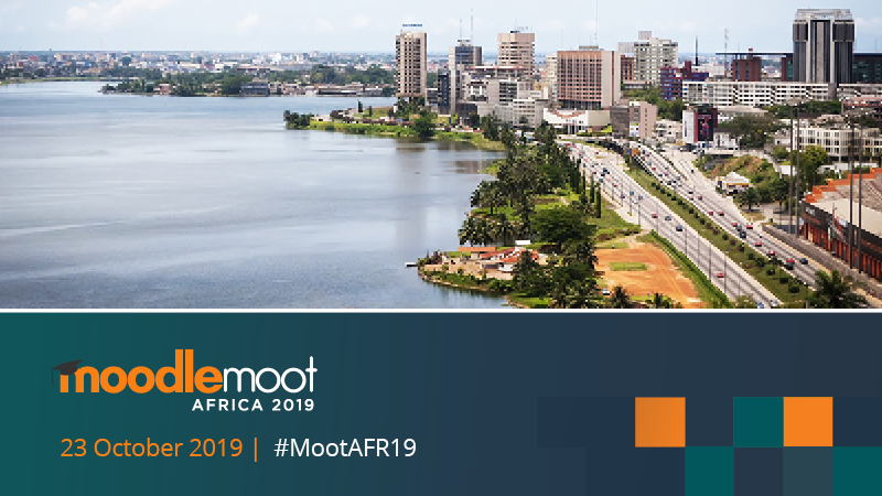Join us in Abidjan for a full day of Moodle &amp; EdTech!

Moodle will be hosting a full day of learning &amp; collaborating on ideas focusing on creative uses of Moodle as an organisational online solution &amp; our latest products. 

Find out more about #MootAFR19  moodlemoot.org/mootafr19/