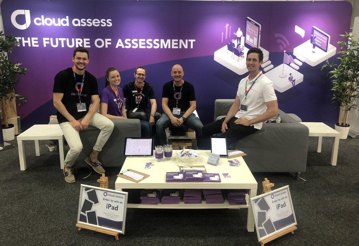 CloudAssess's tweet photo. Thanks for another great event @velgtraining @velgybear It's been a pleasure to meet everyone at #2019NVC. iPad winner announcement soon! Looking forward to #2020NVC #vet #futureofassessment https://t.co/TMoHIi7vvv https://t.co/uPbcMl1nSM