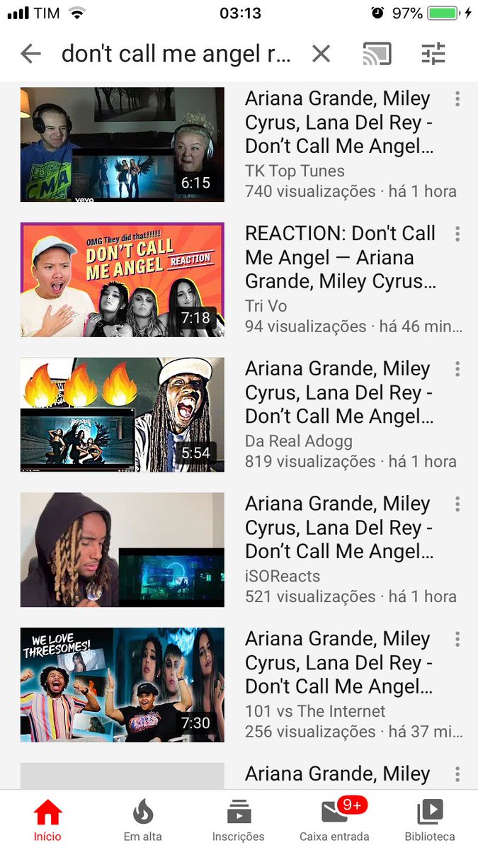 PaivaLucasx's tweet photo. Nem 3 horas de lançamento e já tem MUITAS reacts , já quebraram a internet #DontCallMeAngelTONIGHT https://t.co/vkwqMP1oLv
