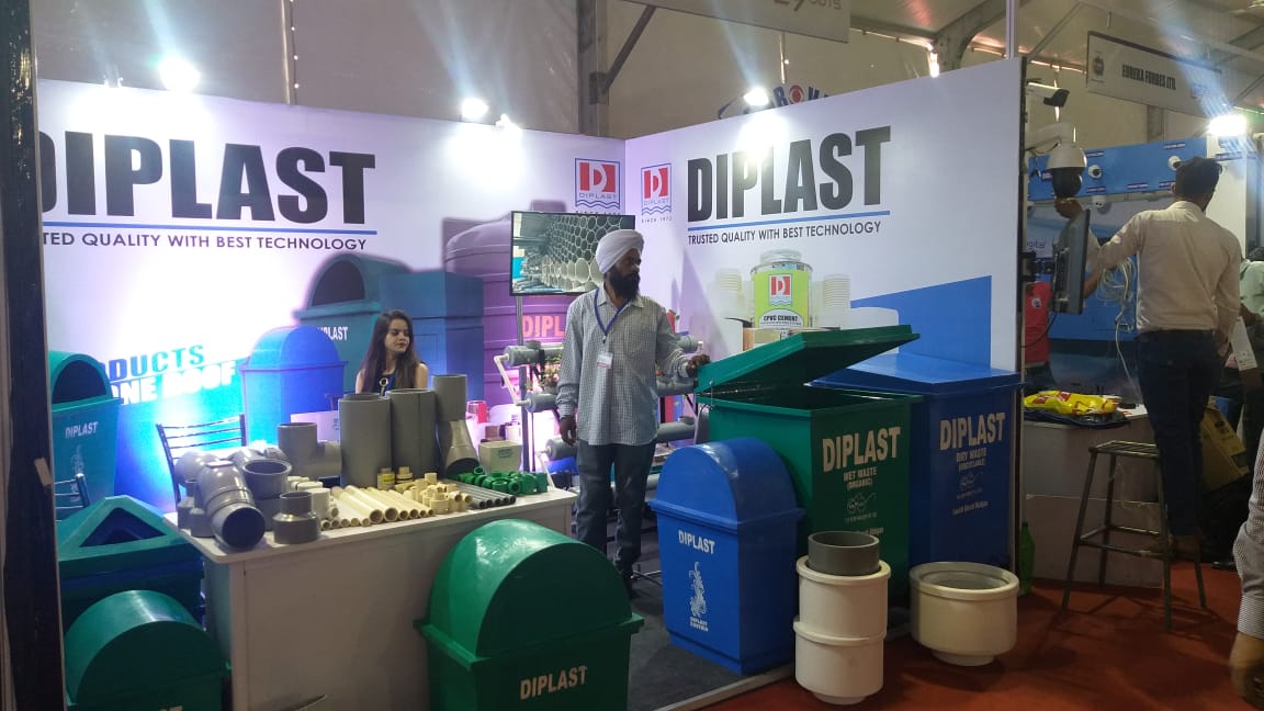 DiplastPlastics's tweet photo. Day 1 Exhibition of #Diplast Ltd at Chandigarh Sec 17 Parade Ground.
Come & get the experience of all the Diplast products.
#pipes #cpvcpipes #upvc #swr #tanks #compostbin #dustbin #certified #compostbin #plastic #trust #bestquality #since1972 #chandigrah #exhibition https://t.co/n9kwGkgyXF