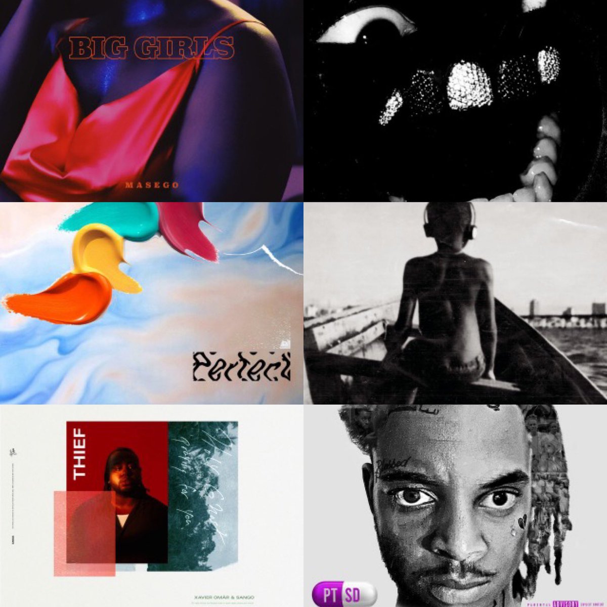 NatxSoul's tweet photo. New Music Fridays ✨

Big Girls - Masego
Psycho - Denzel Curry &amp; Slowthai 
So Fucking Perfect - Star Slinger, SCALLY &amp; Evie Rose
Ghetto Love - Wizkid 
Thief - Sango &amp; Xavier Omär 
Nookie - D Block Europe &amp; Lil Baby https://t.co/mP1I5rAvl2