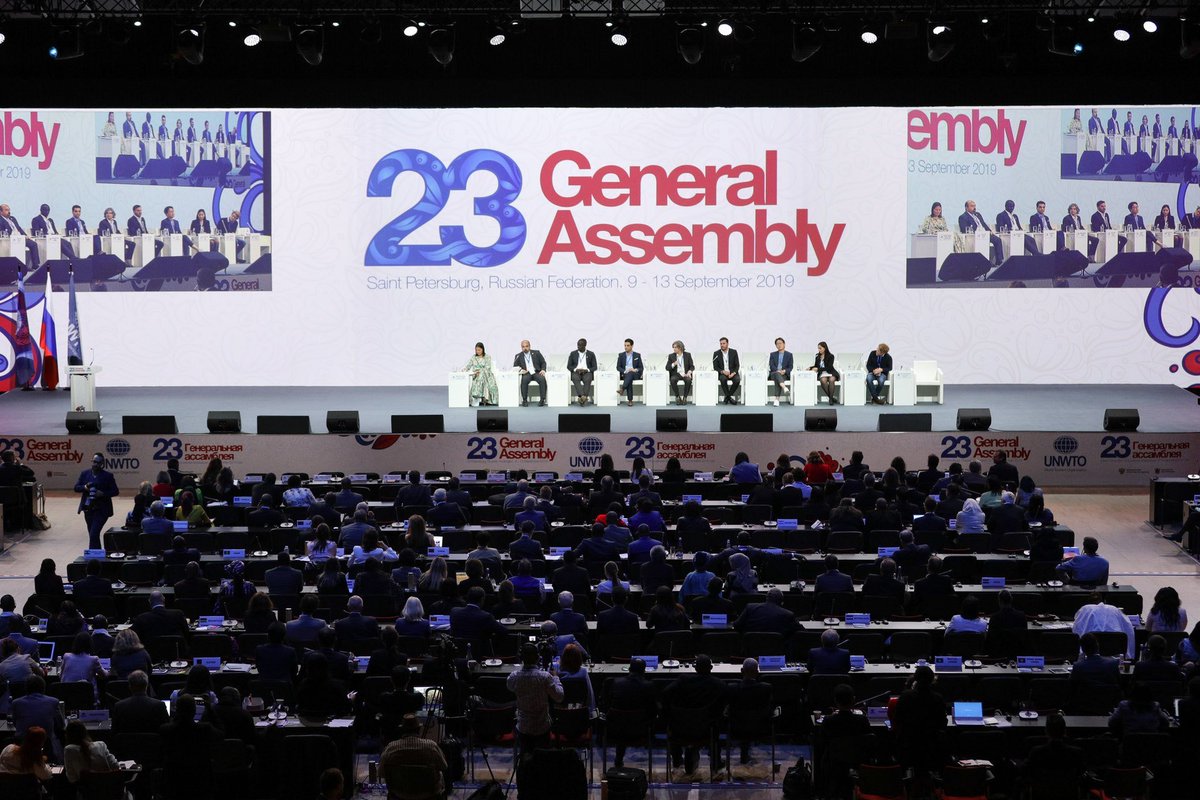 23rd Session of #UNWTO General Assembly Inaugurated Under Chairmanship of Russia
saintpetersburgcb.com/en/news/994/