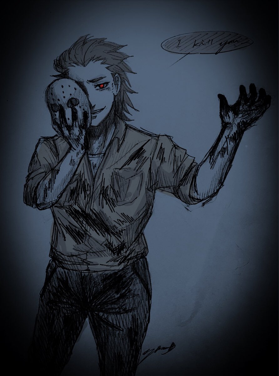 13日の金曜日…(   ͡° ͜ʖ ͡° )
(過去絵) 