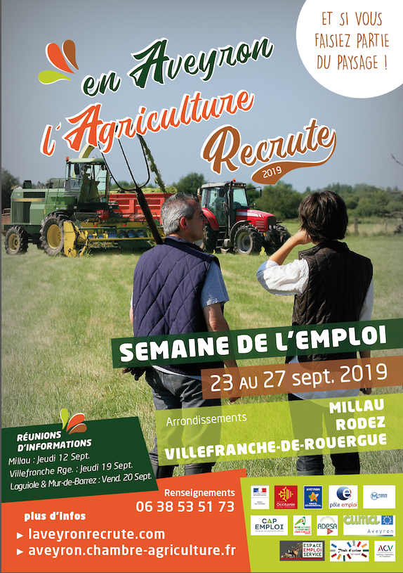 VolontePaysanne's tweet photo. #Emploi : l’agriculture, un secteur qui recrute en #Aveyron ! via @VolontéPaysanne @lAveyronRecrute @adpsa12 https://t.co/PbFClIFYmm https://t.co/paXIEXsRYW