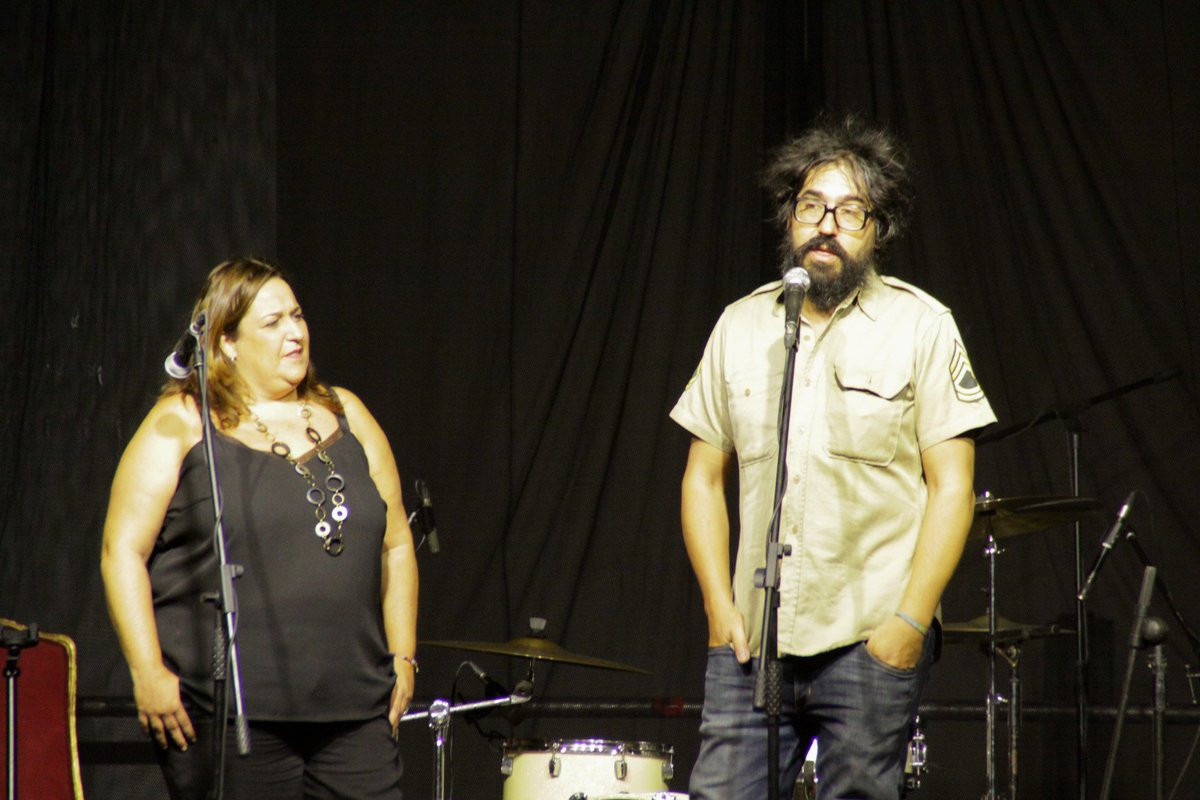 dipucordoba's tweet photo. A pesar de las dificultades por la irrupción de la lluvia, ayer se pudo disfrutar en @dipucordoba de la actuación de #MikeSun y de un acústico de #LorenaÁlvarez como artista invitada en el hall del salón de actos #MúsicaPreventiva #cultura #artistasemergentes 🎸🎼 https://t.co/rIjwb8GaZ9