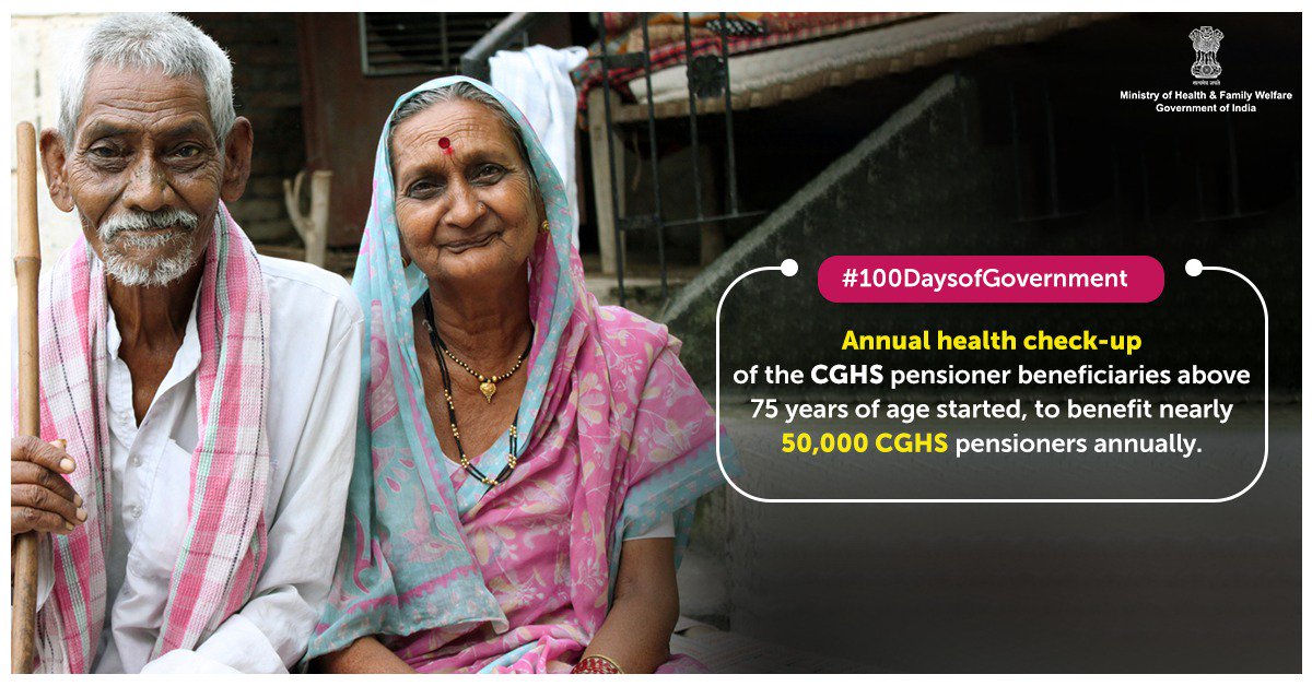 MoHFW_INDIA's tweet photo. #100DaysofGoverment #SwasthaBharat #HealthforAll #MODIfied100 #AyushmanBharatHWCs #JanConnect
@PMOIndia @drharshvardhan @AshwiniKChoubey @PIB_India @NITIAayog https://t.co/Zqnv6gtPov