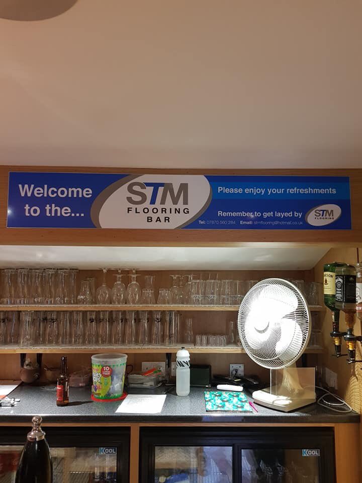 New bar sponsor for <a href="/MilnCorinth/">Corinthians FC</a>  2019/2020 season #STMFlooring