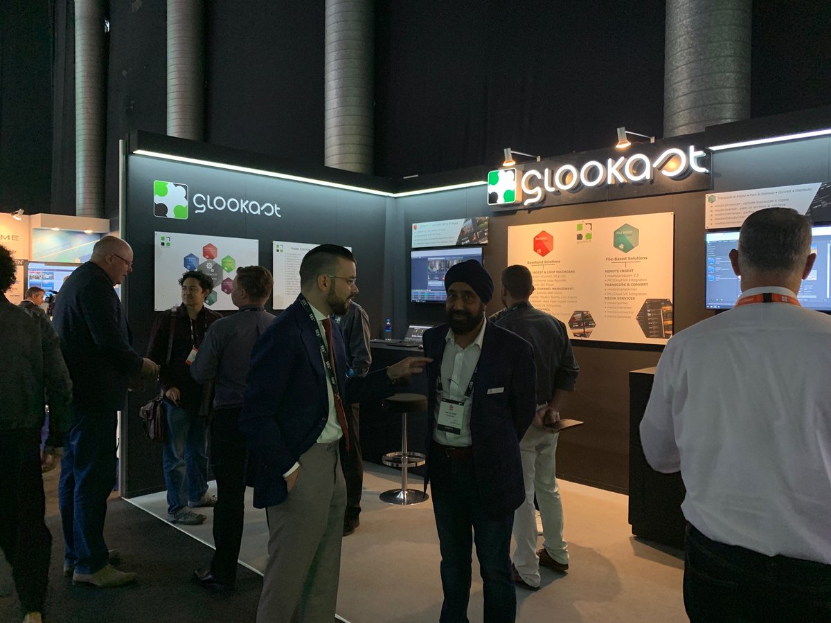 GLOOKAST's tweet photo. It's been a great morning at @IBCShow & there's still plenty of time for you to head to booth 7.D61 to meet with us & @CISGRP & discover how we simplify digital media workflows https://t.co/T9d3S0GL1z #mediaproducer #glooboxcapturer #mediaservices #broadcastworkflowsolutions https://t.co/1kOuF9EQfK