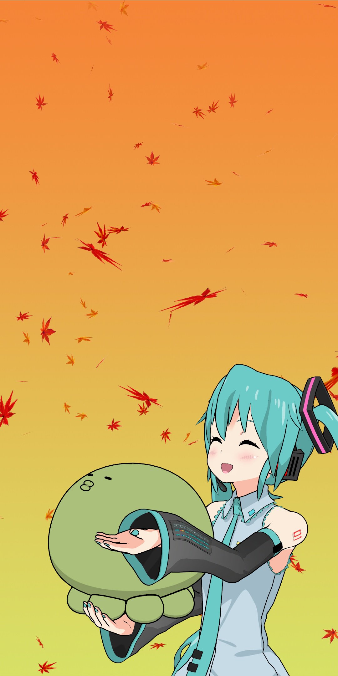 Mmd秋っぽいスマホ壁紙選手権 Twitter Search Twitter