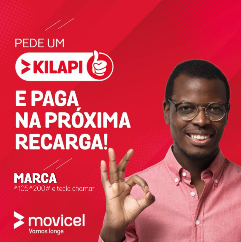 Sem saldo?
Pede um Kilapi que tudo se resolve