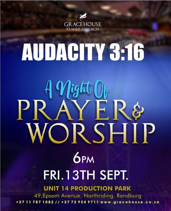 TheElitesGHFC's tweet photo. Join Audacity tonight in prayer & worship. See you at 6pm. #2019MyYearOfMightyWorks #IAMAudacity https://t.co/FEB3Pfjpjy