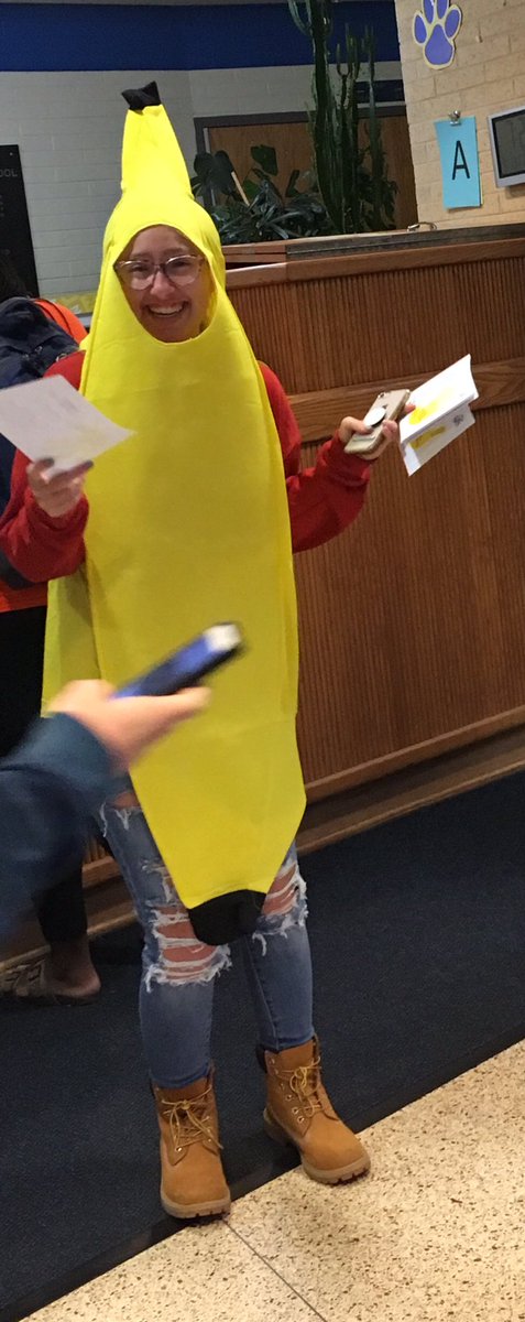 Aevidum uses a banana suit as a symbol. If mental health concerns were as easy to spot as a person in a banana suit, everyone would get the help they need. Plus, Hannah looks amazing!