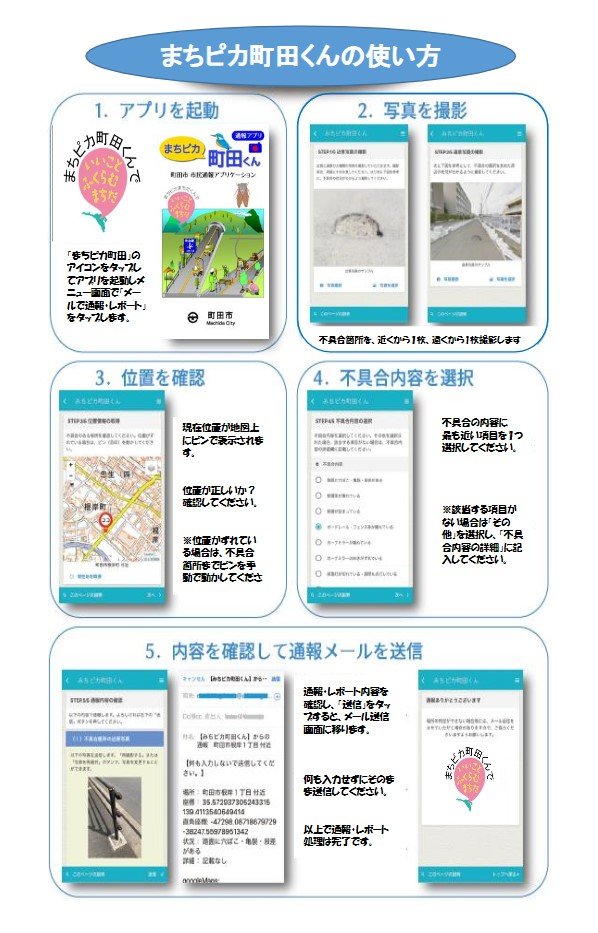 ট ইট র 新井よしなお 町田市議会議員 委員会審査を通じて 今回の台風でも市民通報アプリ まちピカ町田 くん で倒木現場を通報していただき 写真もあるので現地に行かなくても対応協議ができるということでした 町田の皆さん 是非ダウンロードしていただい