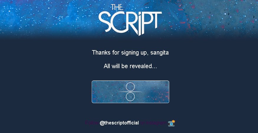 Scriptette__'s tweet image. Excited @thescript @TheScript_Danny