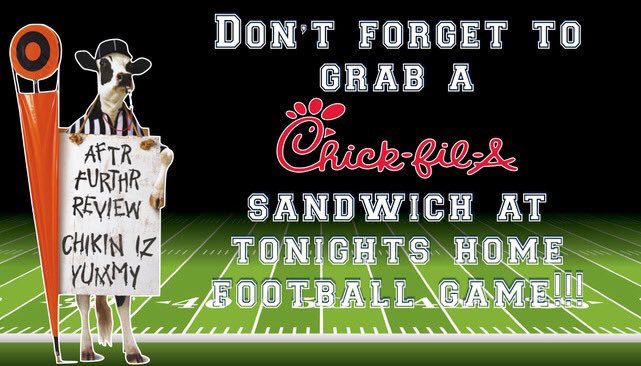 NHSGirlsHoops's tweet photo. 🏈 🏈🏈KNIGHTS vs Bellmont tonight at the Courtyard!!!🏈🏈🏈

🚨🚨 We are giving away a free Chick-Fil-A sandwich at tonight’s game!!!🚨🚨

Just RT this to be entered. Winner will be chosen randomly at 3pm. 

We sold out of FAST last week so make sure you grab one early tonight! https://t.co/2n232qR7Lf