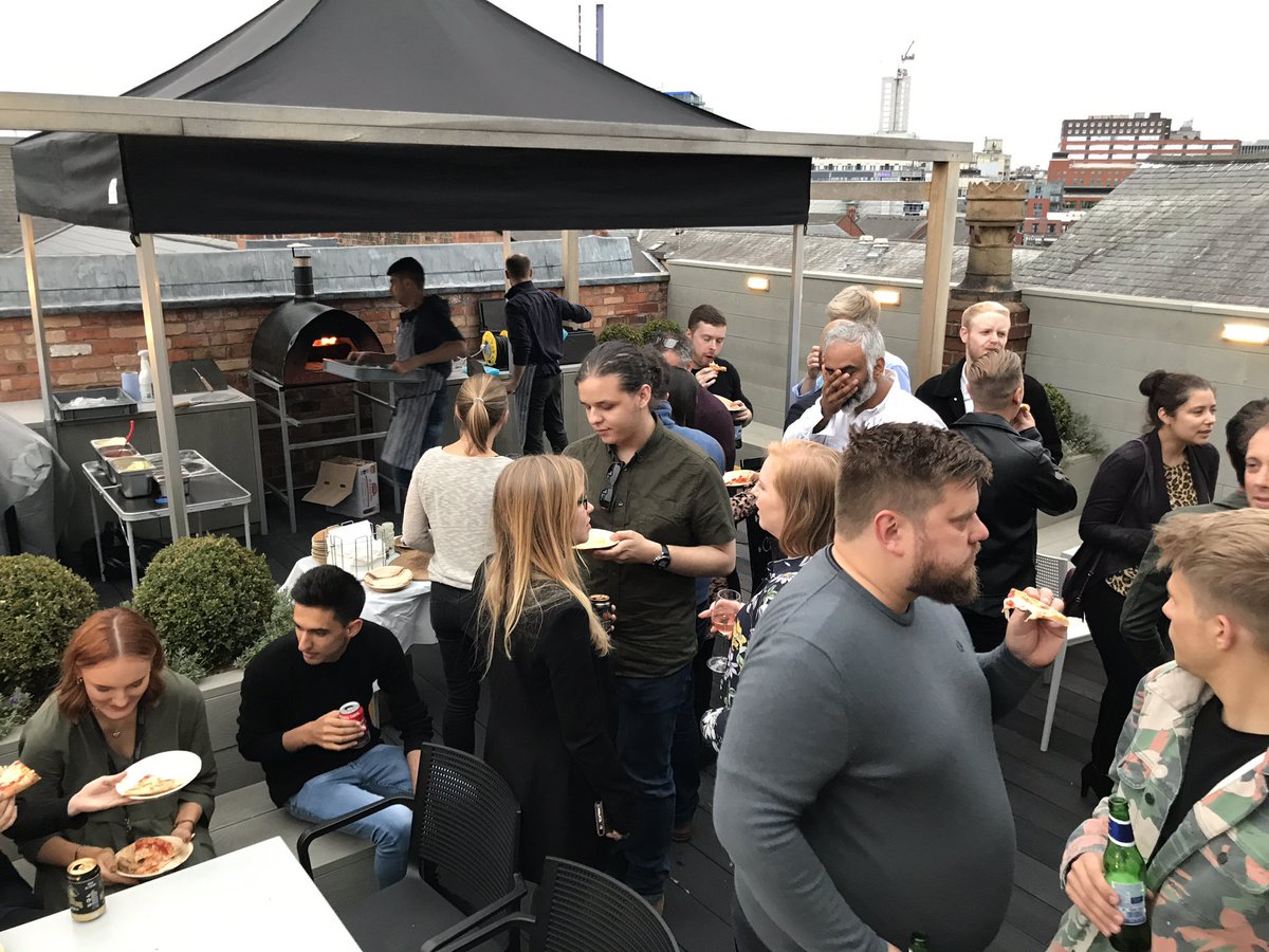 DesignJq's tweet image. Great night hosting @CWrightarch end of summer social for their Midlands offices last night! Special thanks to @PizzaWandering for the delicious woodfired pizzas 😋
