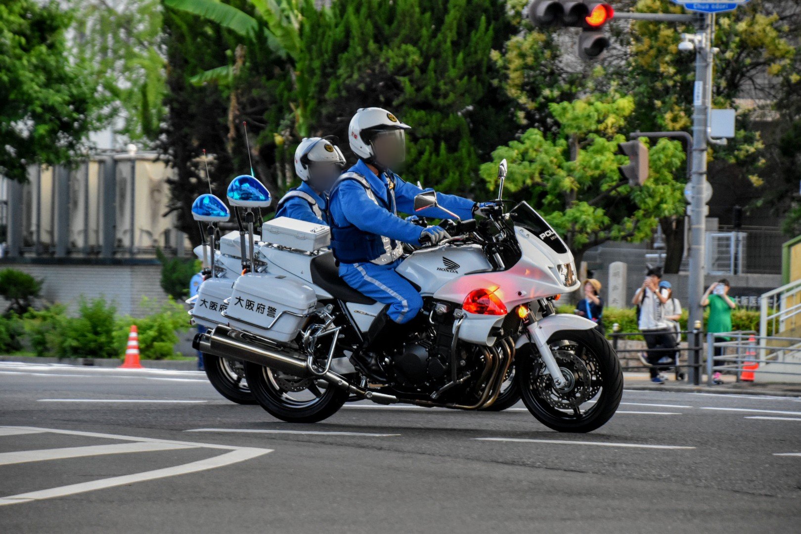 fukei_123 | 大阪府警 交通機動隊 泉佐野分駐CB1300. ・ この日