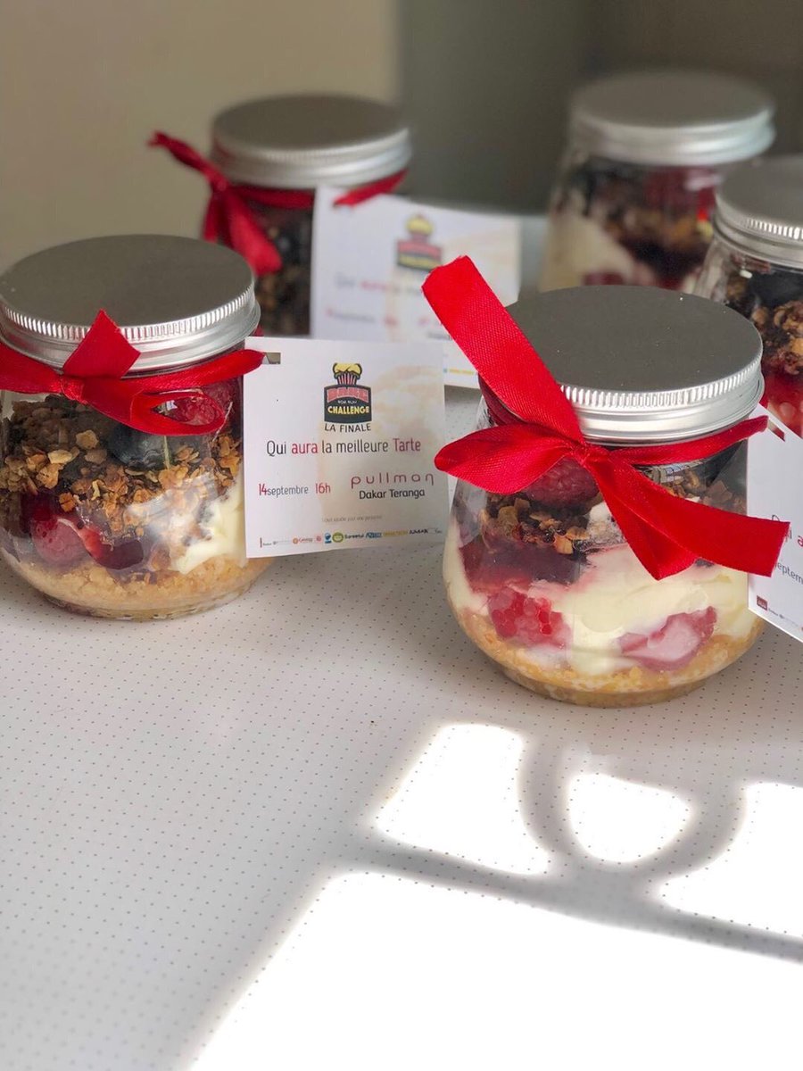 cerealehousesn's tweet photo. Finale #bakeforfunchallenge 🔥🔥
A ne surtout pas manquer, la finale du Bake for fun organisé par @little_thingsdk , on y sera et on espère vous y voir 😌
PS: verrine avec nos succulents granolas 😋
#bakeforfunchallenge2019 #littlethingsdk #pullmandakarteranga #cerealhousesn https://t.co/VGvn9WiZXC