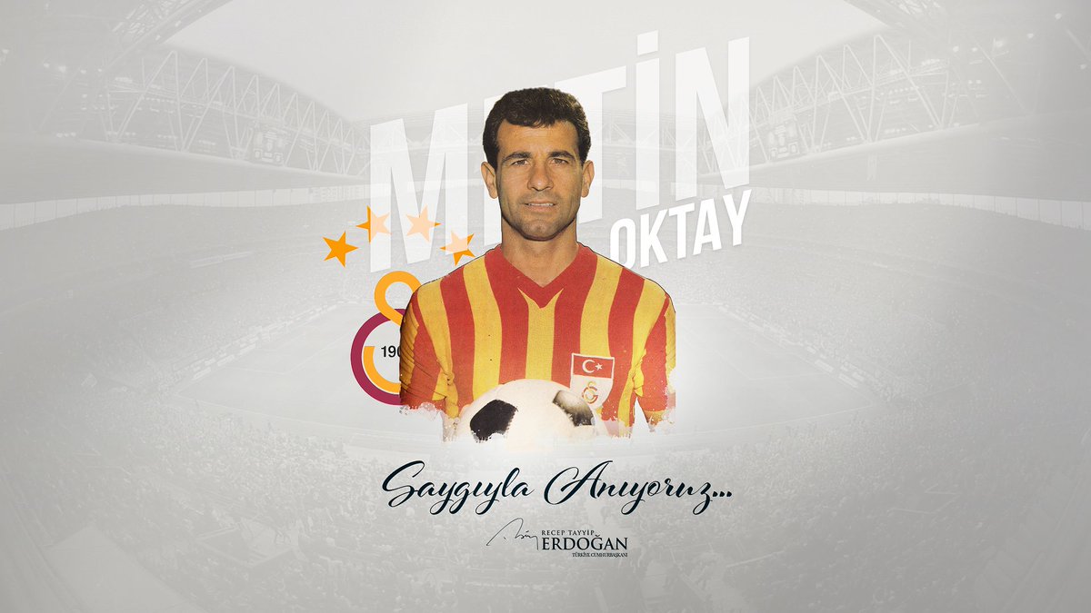 Türk futbolunun, Milli Takımımızın ve <a href="/GalatasaraySK/">Galatasaray SK</a>’ın efsanevi ismi "Taçsız Kral" #MetinOktay’ı vefatının 28. yıl dönümünde rahmetle anıyorum.
